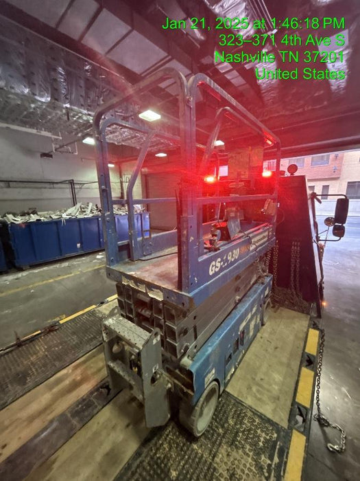 2019 Genie GS-1930 Fixed Rails with Chain Entry
