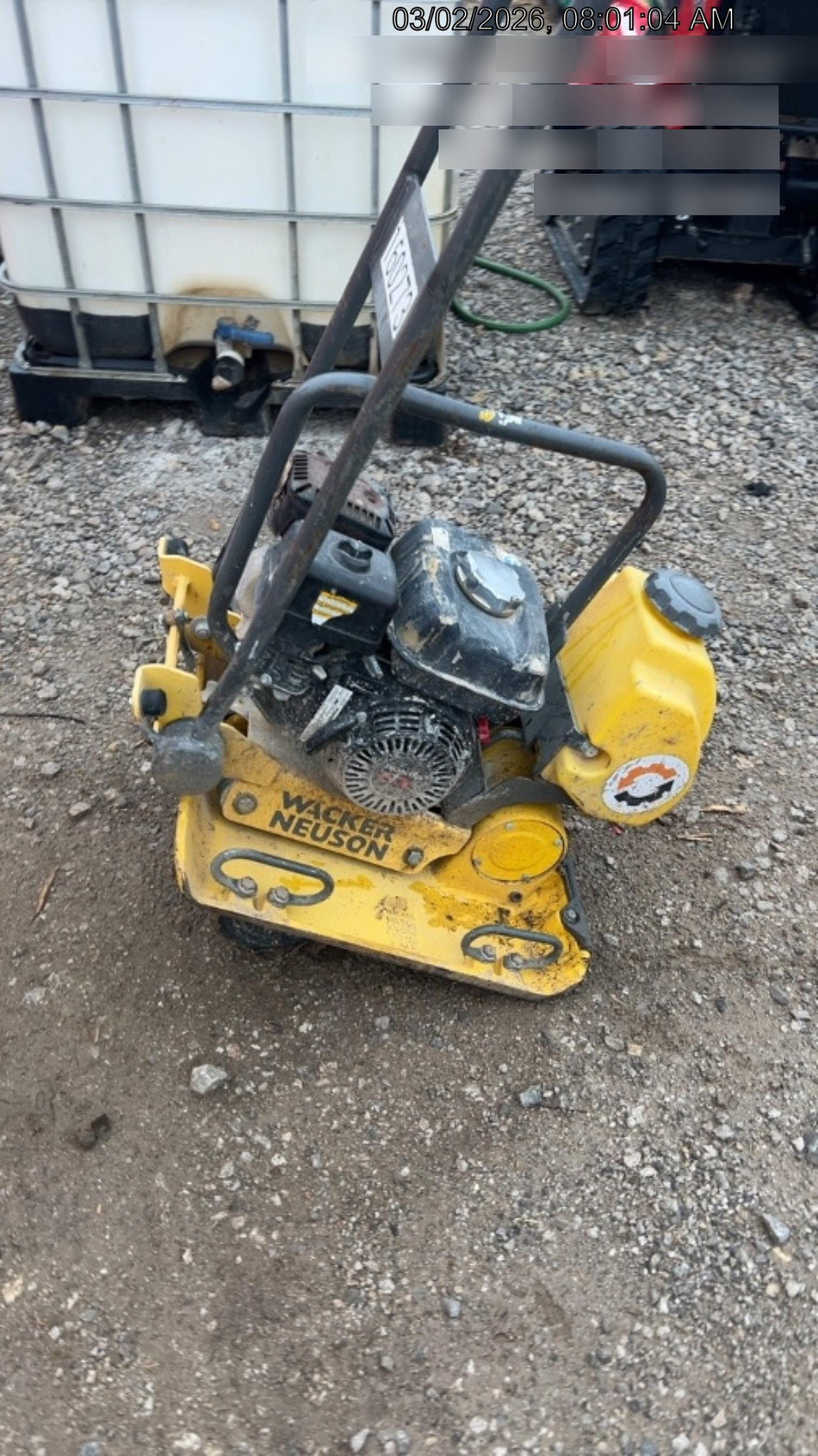 2021 WACKER NEUSON VP1550AW
