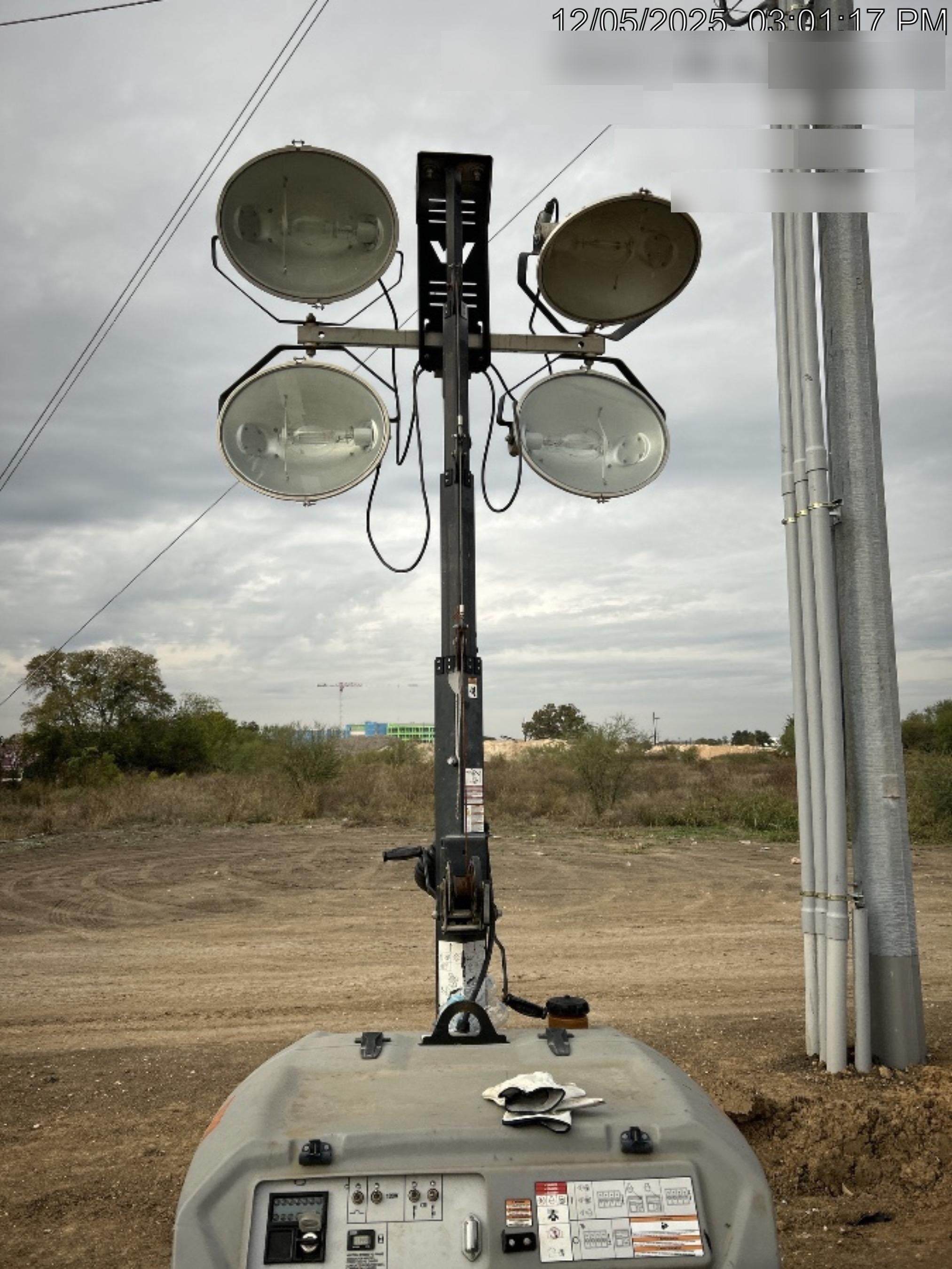 2019 Wacker Neuson LTV6L-MH Wacker Neuson LTV6L Mobile Light Tower w/Fuel Level Sensor Installed