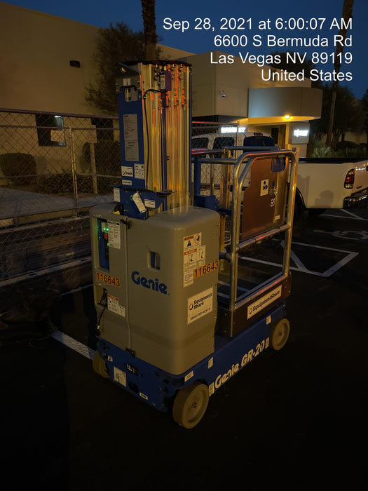 2020 GENIE GR-20