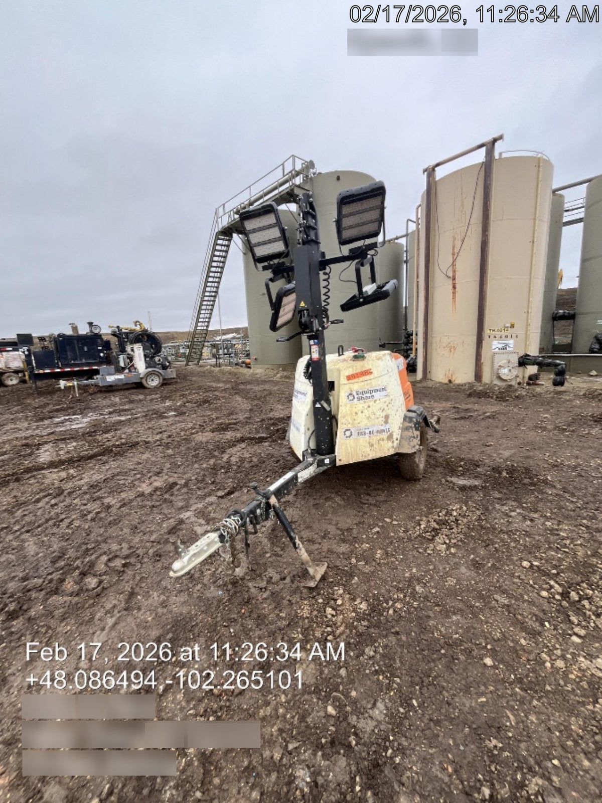 2024 Generac MLT2 Diesel, Flex Switch 120V Input, Powerzone Controller, 
(4) 320W LED Lights, 4kW Generator, 39.9 Gal Fuel Tank, 2" Ball, T3