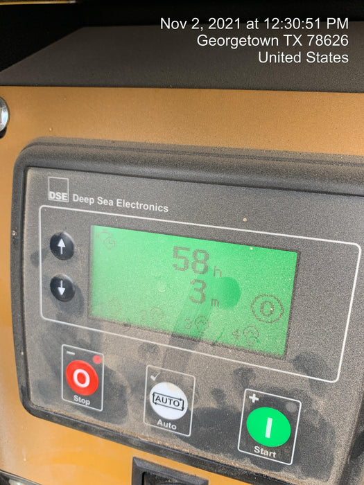 2021 Allmand NLV3GR (4) LED Light Fixture 350W, 23' Vertical Mast, 3kW Prime, Towable, Deep Sea L401, Leveling Jacks, Yanmar T4F 5.8hp