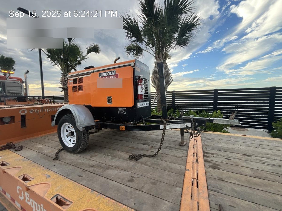 2022 Lincoln Electric LE400 Kubota V1505, Trlr, Cable Rack, Light Kit, ES Decals, T3