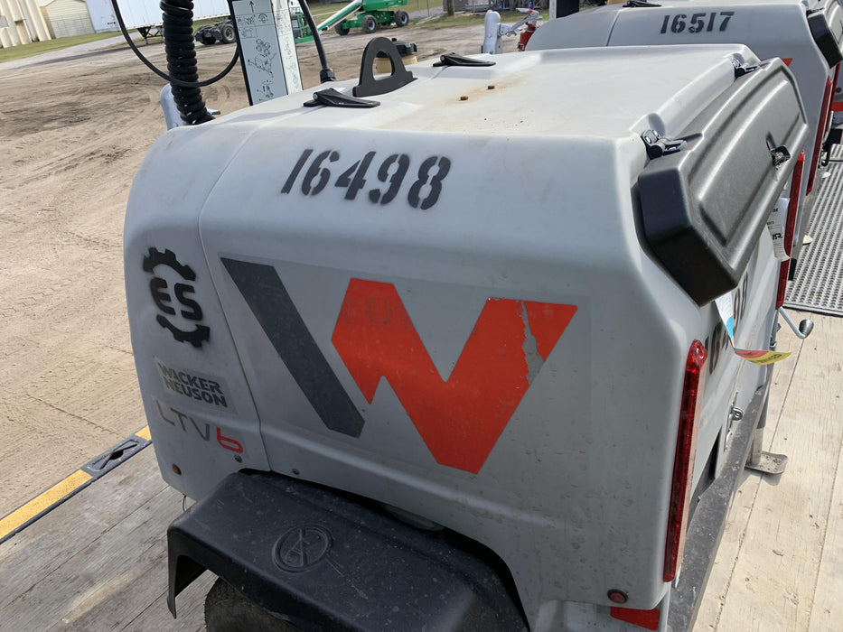 2018 Wacker Neuson LTV6L-MH Wacker Neuson LTV6L Mobile Light Tower w/Fuel Level Sensor Installed