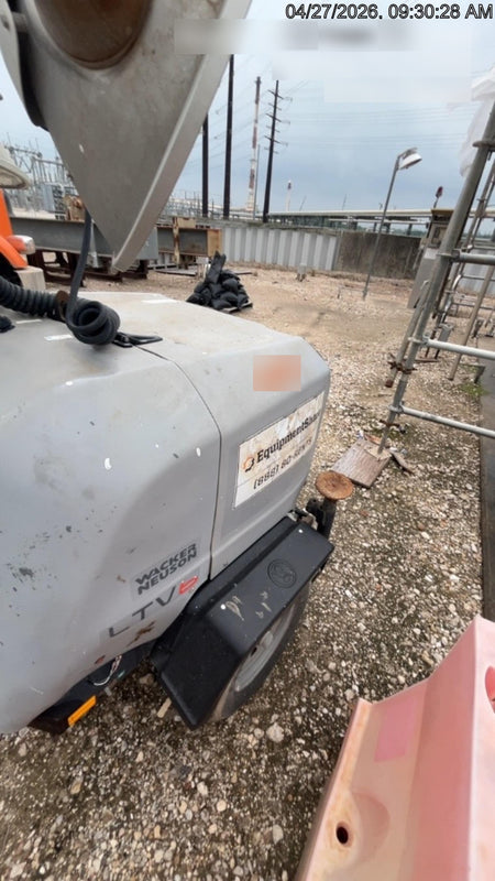 2019 Wacker Neuson LTV6L-MH Wacker Neuson LTV6L Mobile Light Tower w/Fuel Level Sensor Installed