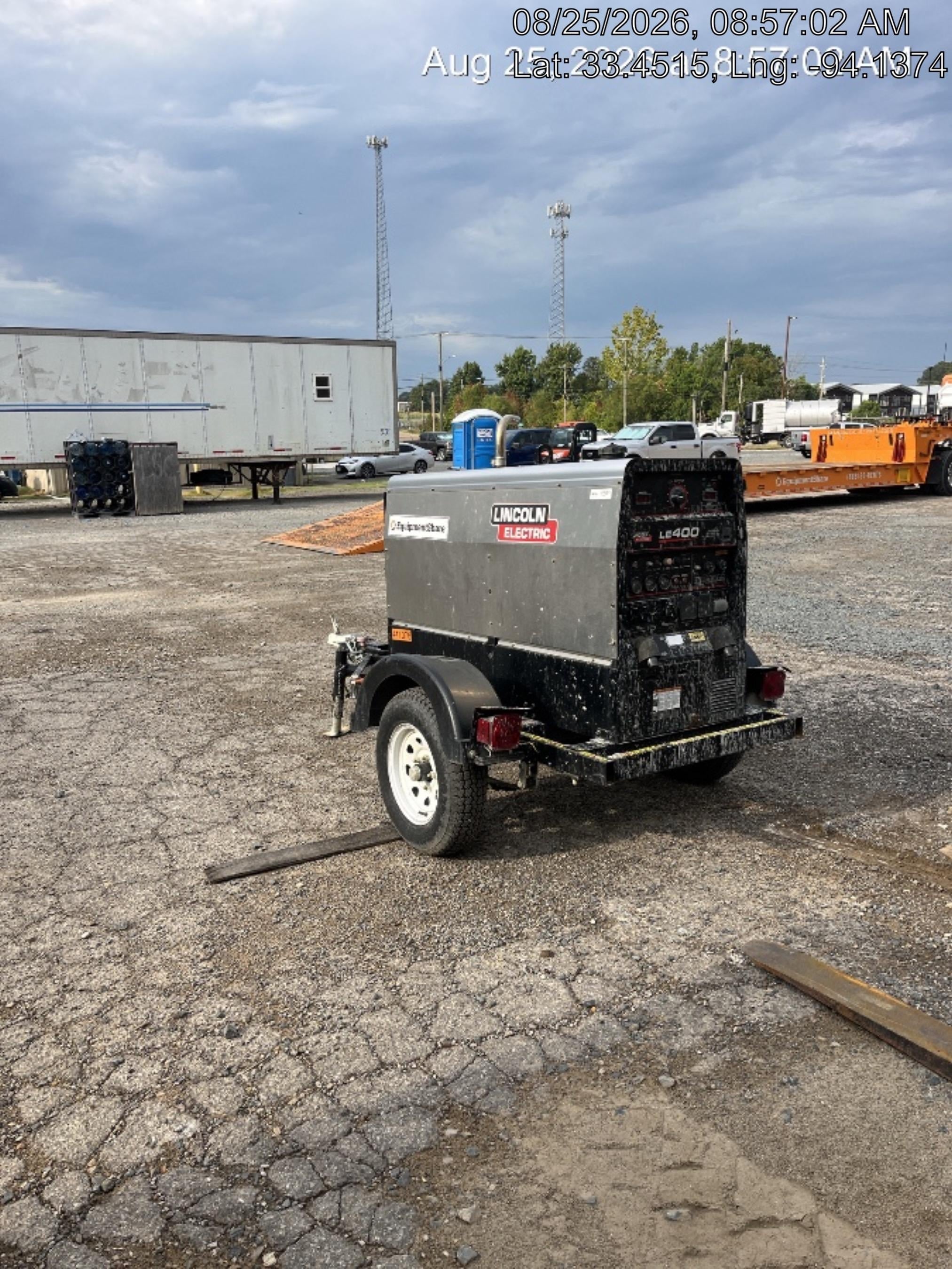 2024 Lincoln Electric LE400 Kubota V1505, Trlr, Cable Rack, Light Kit, ES Decals, T3