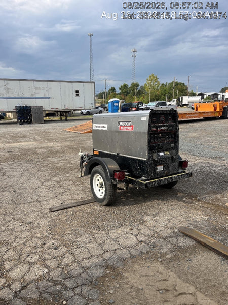 2024 Lincoln Electric LE400 Kubota V1505, Trlr, Cable Rack, Light Kit, ES Decals, T3