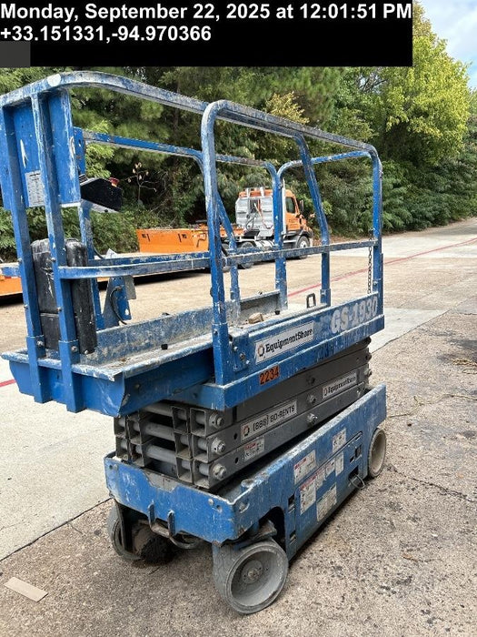 2016 Genie GS-1930 Genie GS1930 Scissor Lift