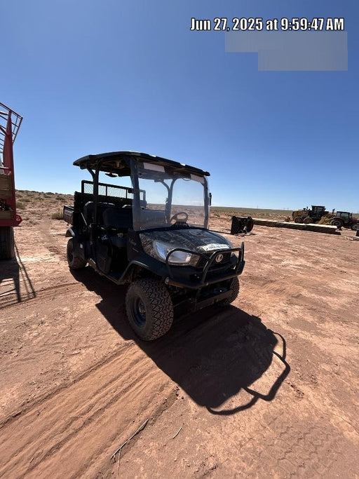 2020 Kubota RTV-X1140 CAMO, CANOPY, STROBE, BACK UP ALARM, WINDSHIELD, FIRE EXT