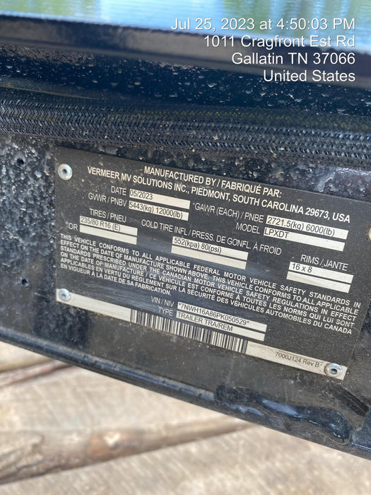 2023 Vac-Tron LP573XDT T4 Koehler Diesel Engine, 500 Gallon Debris Tank, x2 100 Gallon Water Tanks