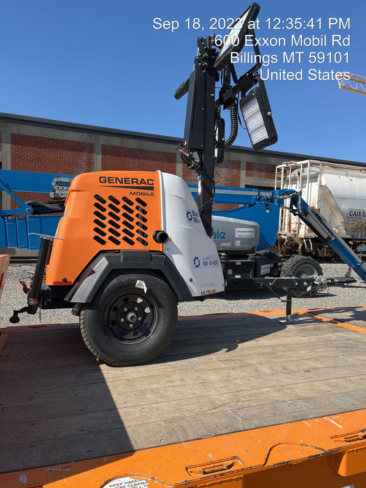 2023 Generac MLT2 Diesel, Flex Switch 120V Input, Powerzone Controller, (4) 320W LED Lights, 4kW Generator, 39.9 Gal Fuel Tank, 2" Ball, T3