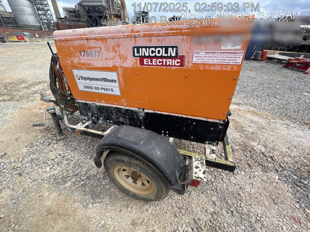 2021 Lincoln Electric Vantage 322 Vantage 322 Ready Pak 3 w/ Decals, ORANGE (includes trailer, cable rack, fender light kit) NO Telematics