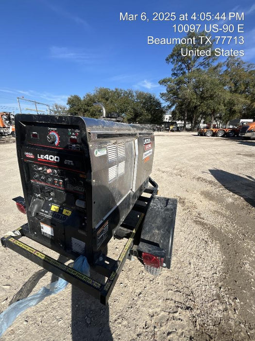 2024 Lincoln Electric LE400 Kubota V1505, Trlr, Cable Rack, Light Kit, ES Decals, T3