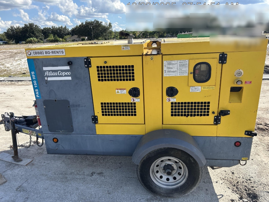 2020 ATLAS COPCO PAS 150 HF CS Enclosed