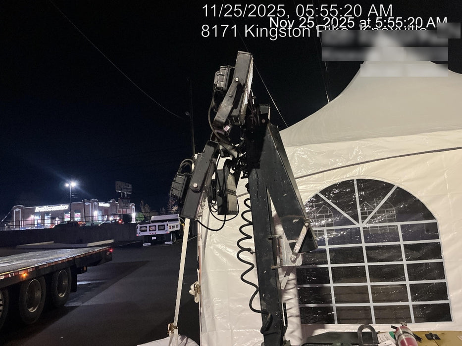 2022 Allmand NLV3GR (4) LED Light Fixture 350W, 23' Vertical Mast, 3kW Prime, Towable