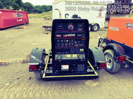 2024 Lincoln Electric LE400 Kubota V1505, Trlr, Cable Rack, Light Kit, ES Decals, T3