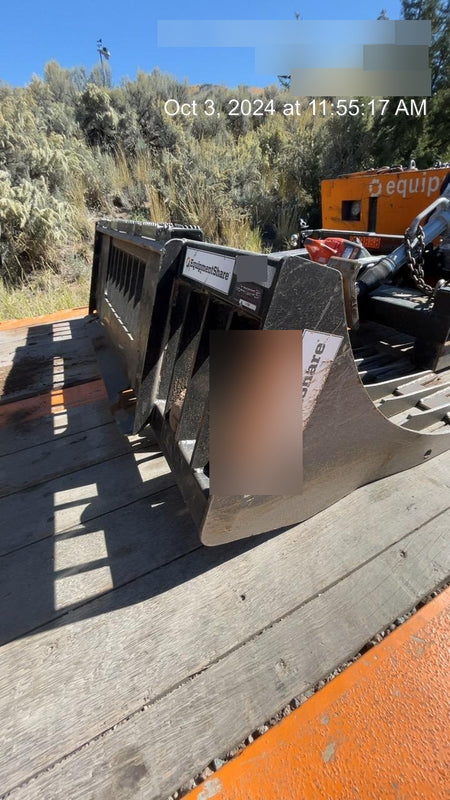2024 LEGEND ATTACHMENTS 72" Rock Bucket - Legend Attachments