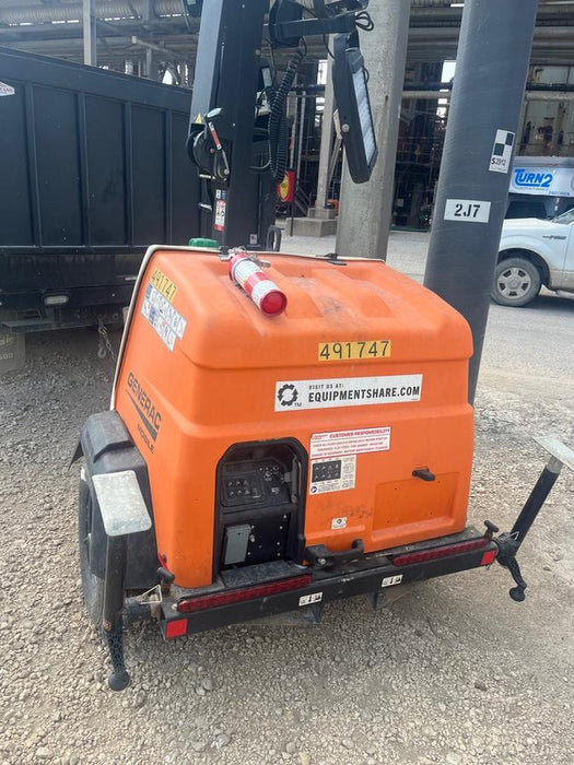 2025 Generac MLTS-4 Diesel, Mitsubishi L2E, 7.1 hp @1800 rpm, Flex Switch 120V Input, Powerzone Controller, (4) 320W LED Lights, 4kW Generator, 39.9 Gal Fuel Tank, 2" Ball, ES Decals