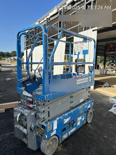 2019 Genie GS-1930 Fixed Rails with Chain Entry