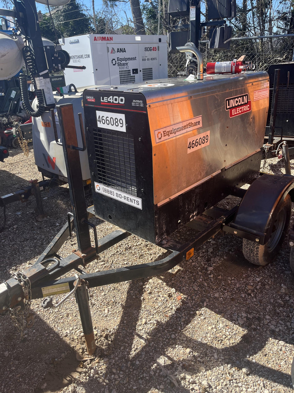 2024 Lincoln Electric LE400 Kubota V1505, Trlr, Cable Rack, Light Kit, ES Decals, T3