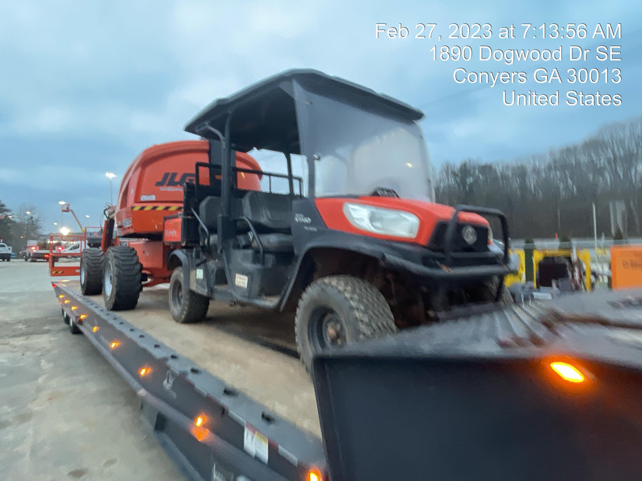 2022 Kubota RTV-X1140W-H Plastic Canopy, Windshield Acrylic Clear, LED Strobe Light, Wire Harness Kit, Back up Alarm