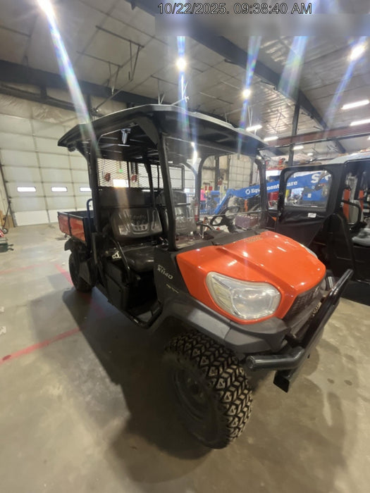 2021 Kubota RTV-X1140W-H Plastic Canopy, Windshield Acrylic Clear, LED Strobe Light, Wire Harness Kit, Back up Alarm