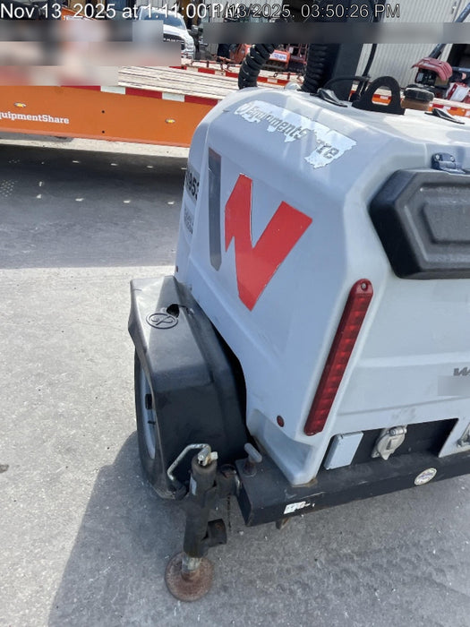 2019 Wacker Neuson LTV6K-MH Power mast, 1100W MH, Fuel Sensors, Wiring Harness