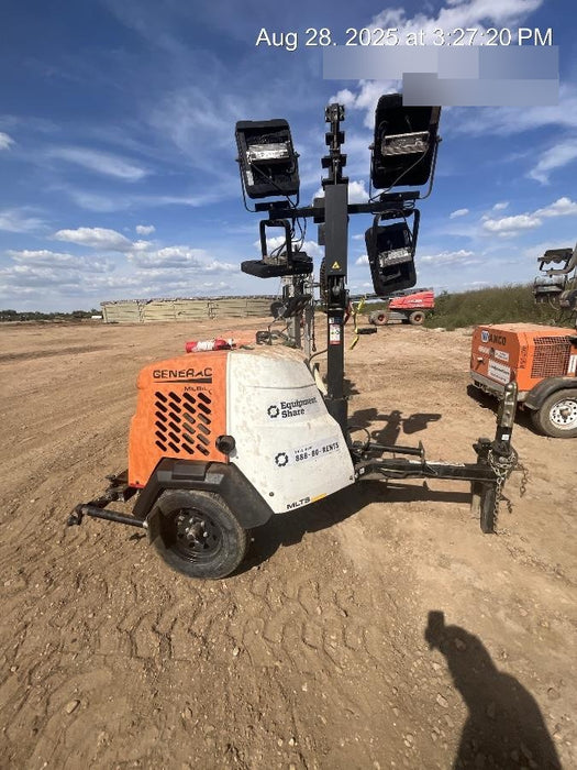 2023 Generac MLT2 Diesel, Flex Switch 120V Input, Powerzone Controller, (4) 320W LED Lights, 4kW Generator, 39.9 Gal Fuel Tank, 2" Ball, T3