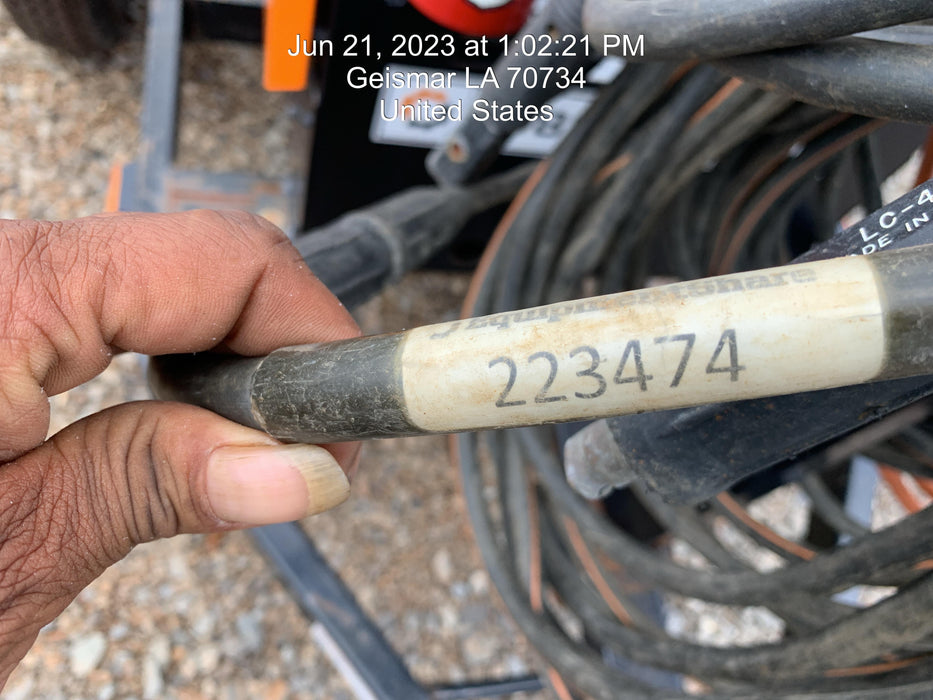 2022 Lincoln Electric LE400 Kubota V1505, Trlr, Cable Rack, Light Kit, ES Decals, T3