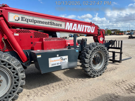 2018 Manitou MTA10055 MTA10055 - 120 HP T4, Canopy, Worklights/Strobe, Beacon, 66" Carriage, 60" Forks, Solid Tires, Lift Hook, Aux Hydraulics