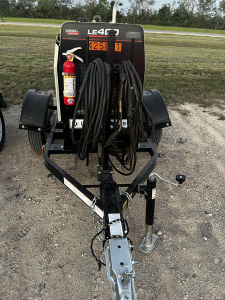 2024 Lincoln Electric LE400 Kubota V1505, Trlr, Cable Rack, Light Kit, ES Decals, T3