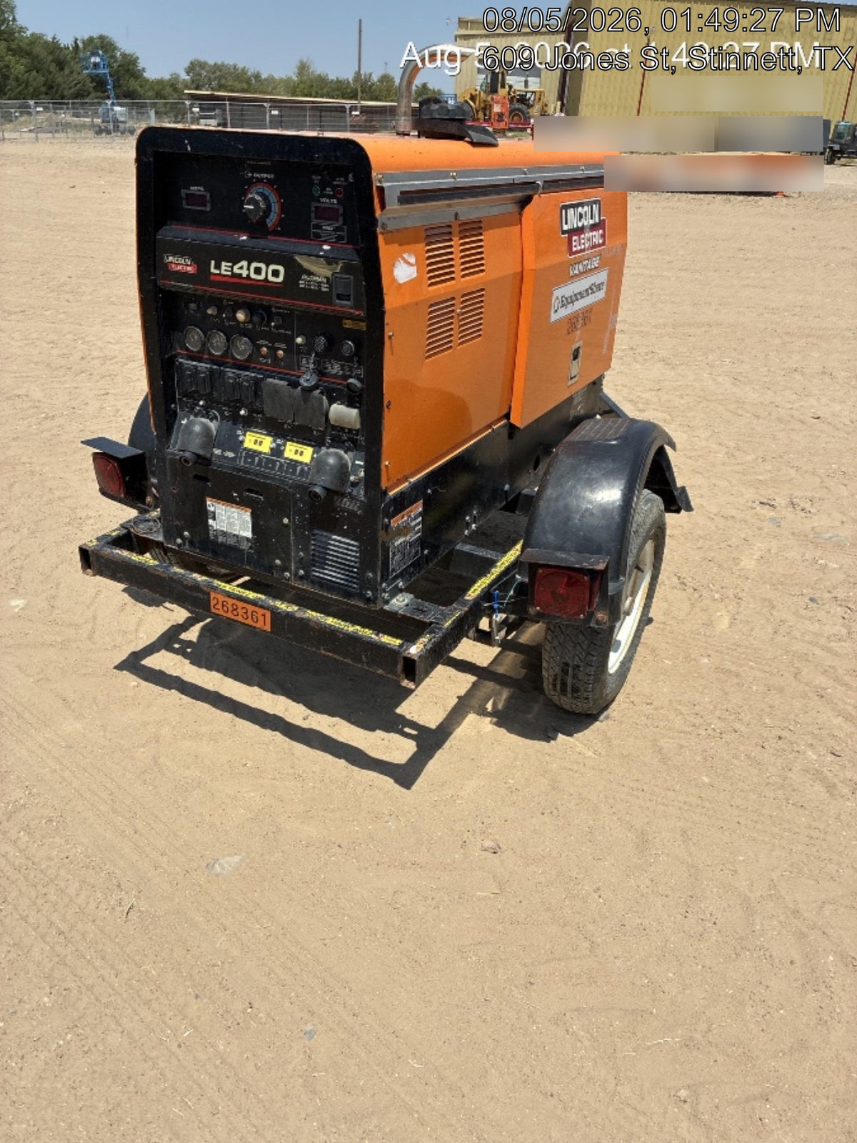 2022 Lincoln Electric LE400 Kubota V1505, Trlr, Cable Rack, Light Kit, ES Decals, T3
