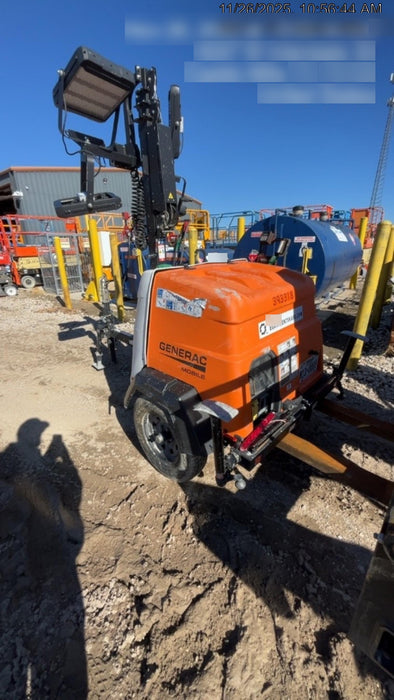 2024 Generac MLT2 Diesel, Flex Switch 120V Input, Powerzone Controller, 
(4) 320W LED Lights, 4kW Generator, 39.9 Gal Fuel Tank, 2" Ball, T3