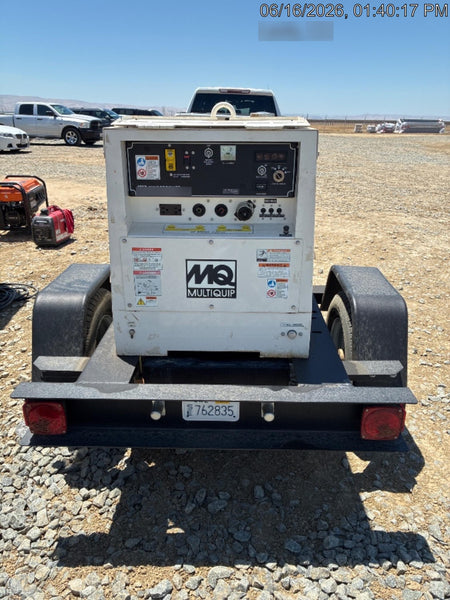 2022 Multiquip DA7000SSA3 Kubota Diesel, Trailer Mounted Package
