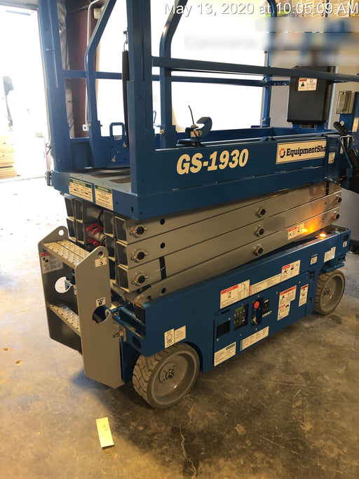 2020 Genie GS-1930 Fixed rails with chain entry gate - Pre A92.20