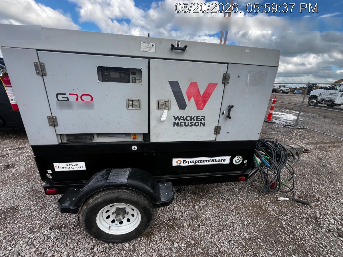 2019 WACKER NEUSON G70