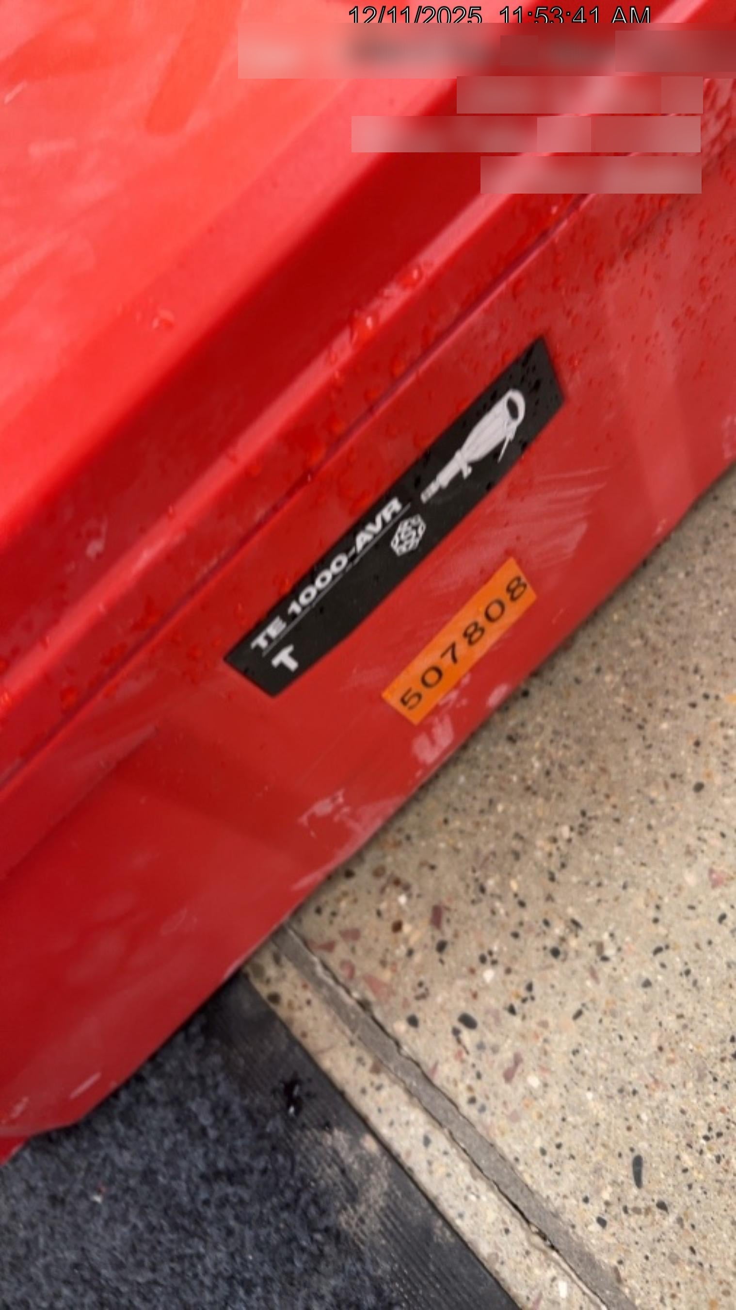 2025 HILTI TE 1000-AVR