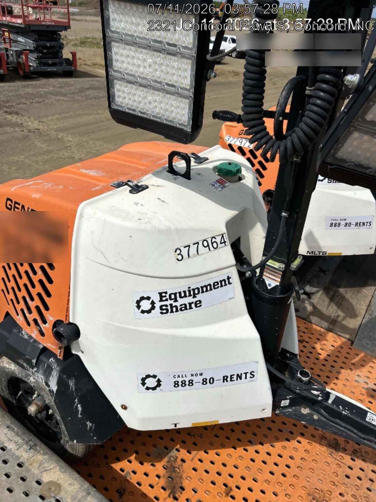 2023 Generac MLT2 Diesel, Flex Switch 120V Input, Powerzone Controller, 
(4) 320W LED Lights, 4kW Generator, 39.9 Gal Fuel Tank, 2" Ball, T3