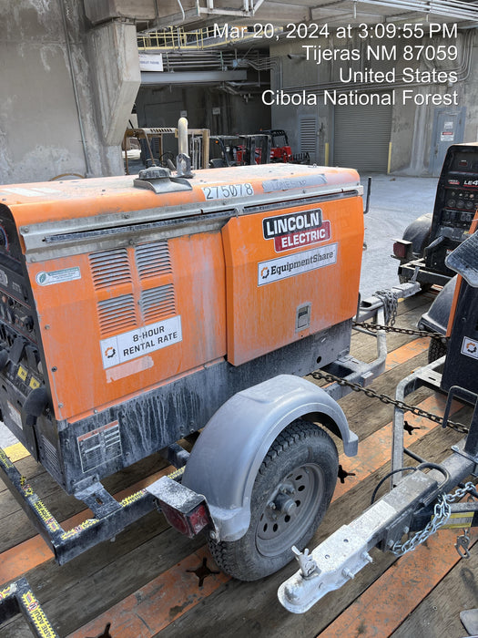 2022 Lincoln Electric LE400 Kubota V1505, Trlr, Cable Rack, Light Kit, ES Decals, T3