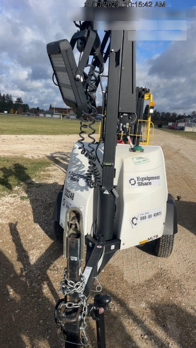 2023 Generac MLT2 Diesel, Flex Switch 120V Input, Powerzone Controller, (4) 320W LED Lights, 4kW Generator, 39.9 Gal Fuel Tank, 2" Ball, T3