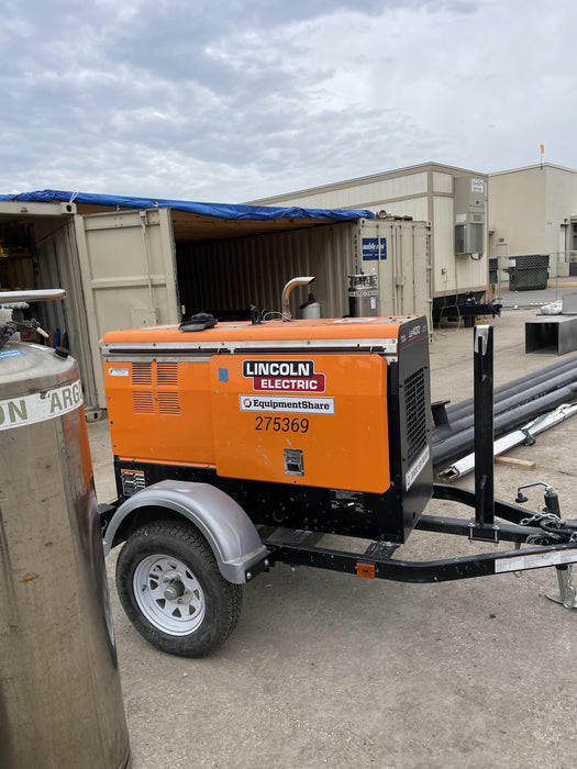 2022 Lincoln Electric LE400 Kubota V1505, Trlr, Cable Rack, Light Kit, ES Decals, T3