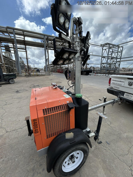 2024 Wanco WLTT-4MM4K Diesel, Deep Sea Controller, Shore Power Plug, Auto Start, (4) 350W LED Floodlights, 4kW Generator, 60 Gal Fuel Tank, 2" Ball, T3
