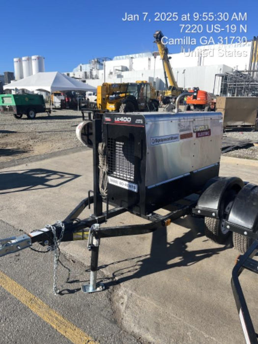 2024 Lincoln Electric LE400 Kubota V1505, Trlr, Cable Rack, Light Kit, ES Decals, T3