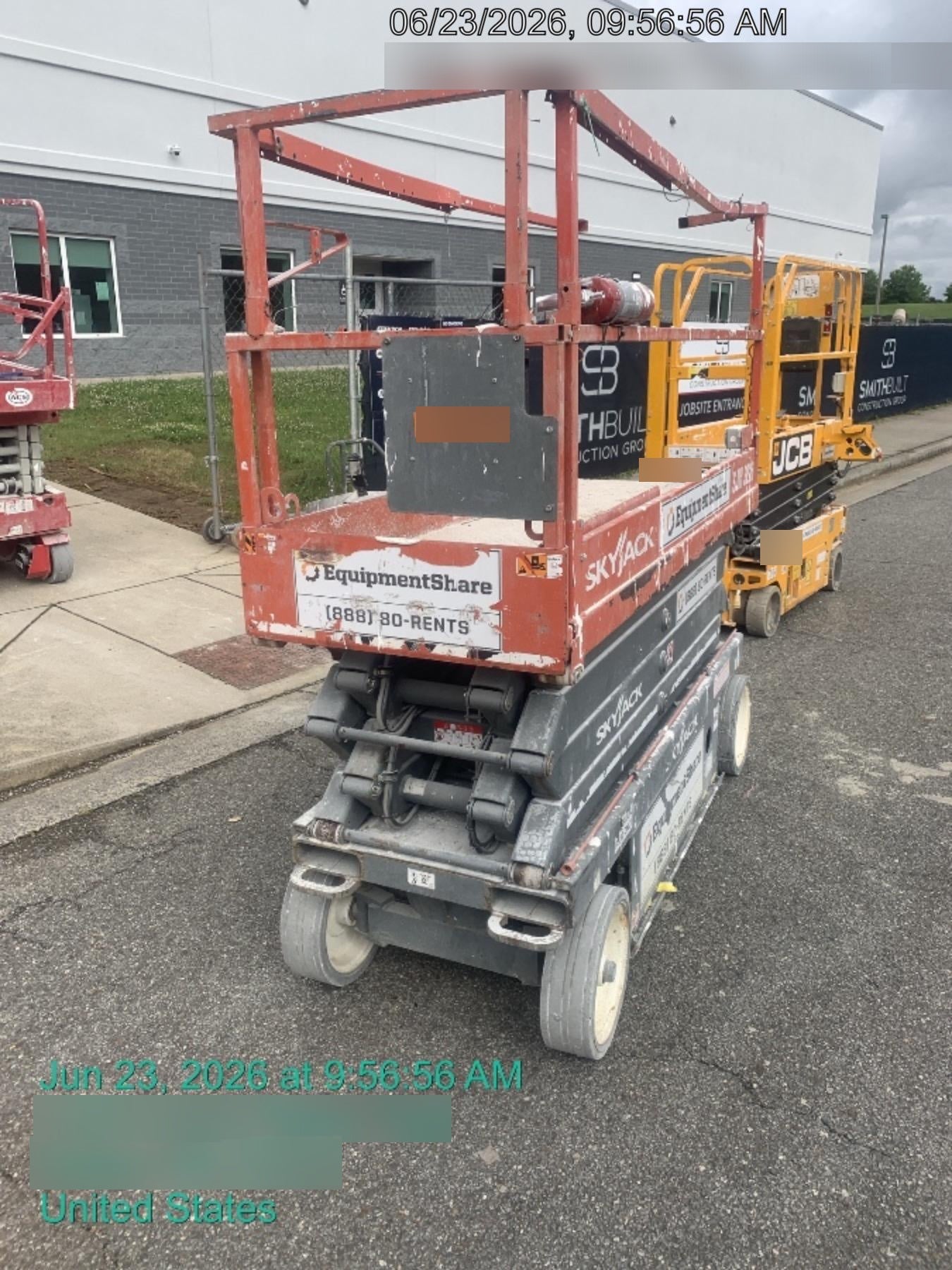 2019 Skyjack SJIII-3226 Standard Options, Trojan Batteries