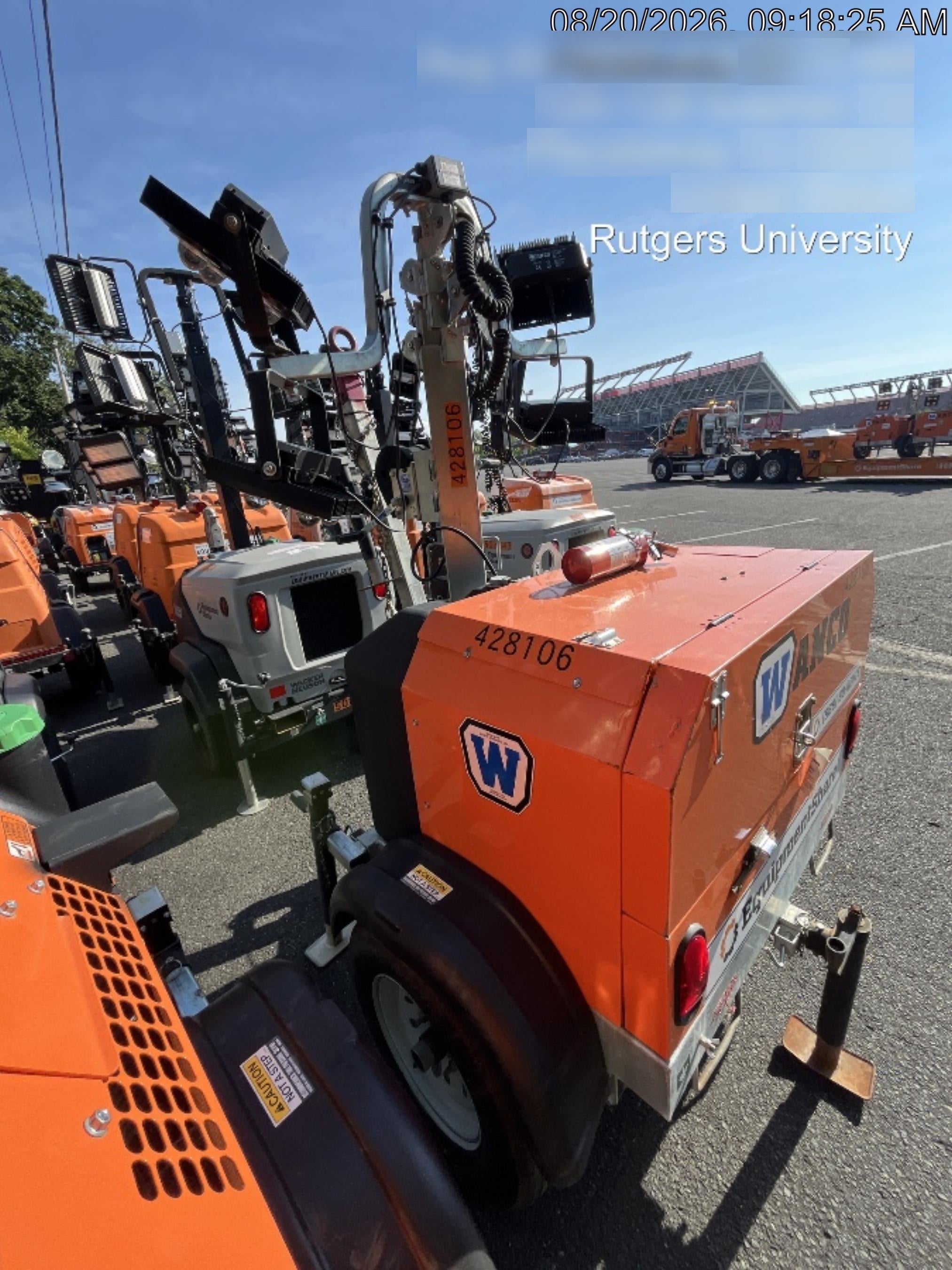 2024 Wanco WLTT-4MM4K Diesel, Deep Sea Controller, Shore Power Plug, Auto Start, (4) 350W LED Floodlights, 4kW Generator, 60 Gal Fuel Tank, 2" Ball, T3