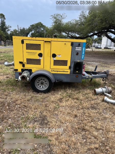 2021 ATLAS COPCO PAS 100 HF CS Enclosed