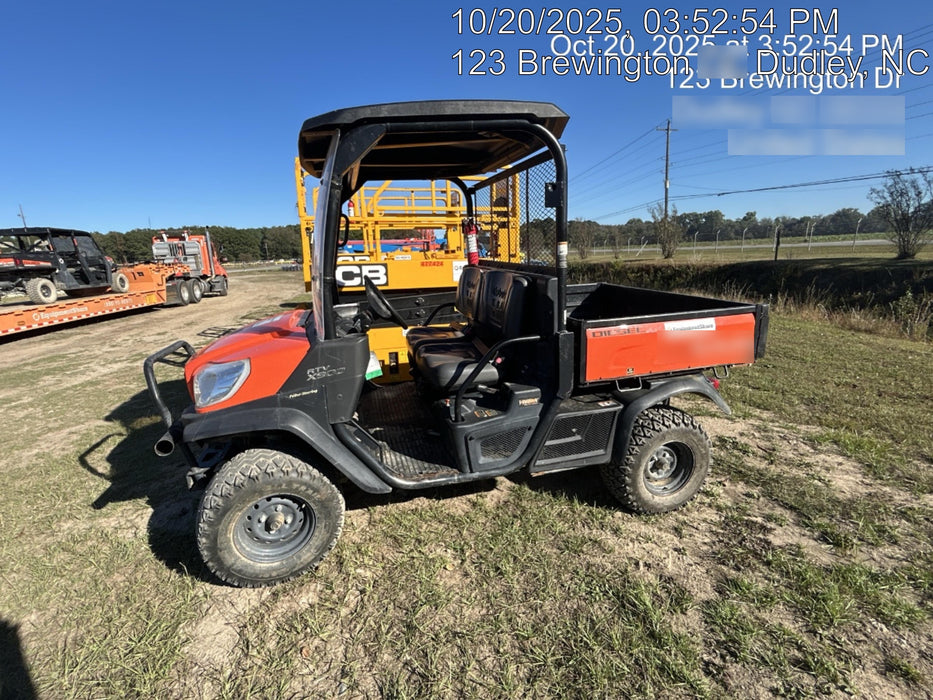 2020 Kubota RTV-X900 4wd Utility Cart, Diesel, 2 Seat, LED Strobe, Windshield Tempered Glass, Plastic Canopy, Wire Harness Kit, Backup Alarm