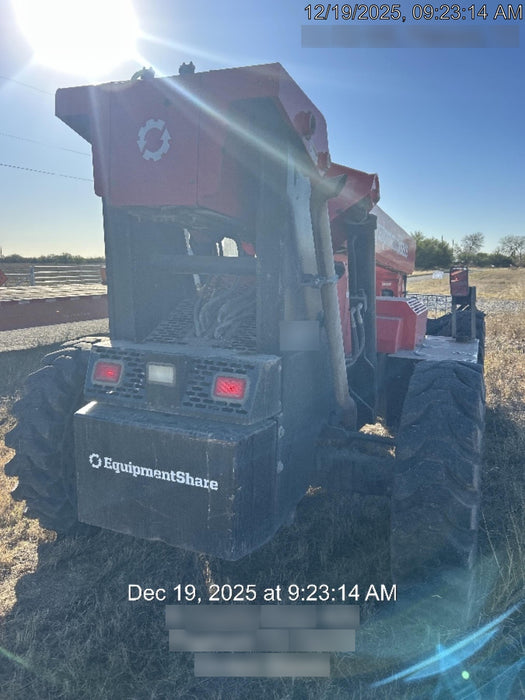 2019 Manitou MTA10055 Cab/Heat/Air, 120 HP, Solid Tires, Work Lights, Lift Hook, Auxiliary Hydraulics 66" Carriage and 60" Forks