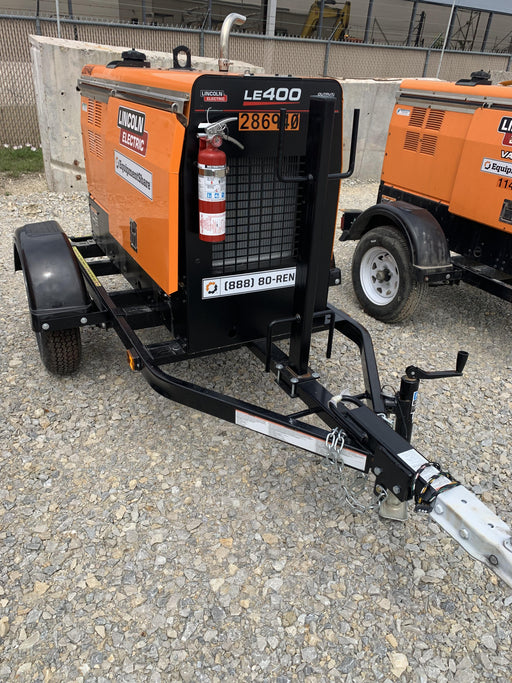 2022 Lincoln Electric LE400 Kubota V1505, Trlr, Cable Rack, Light Kit, ES Decals, T3