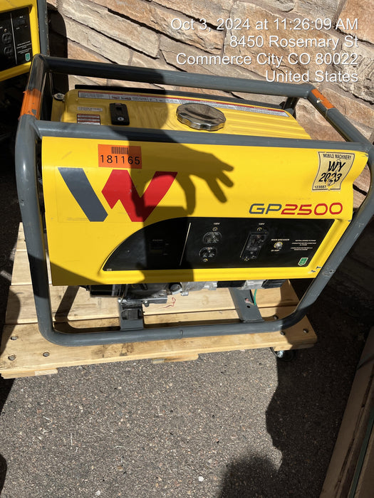 2021 WACKER NEUSON GP2500A